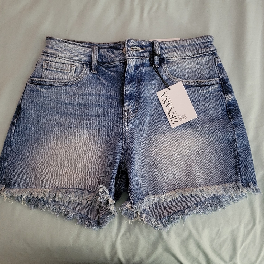 Zenana Jean Shorts